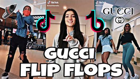 gucci flip flops cantante|gucci flip flops tiktok song.